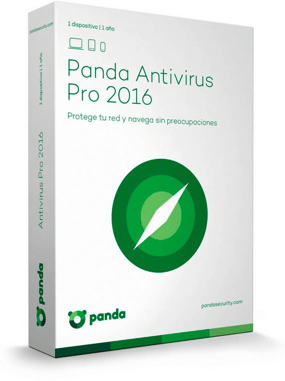 Caja de Panda antivirus